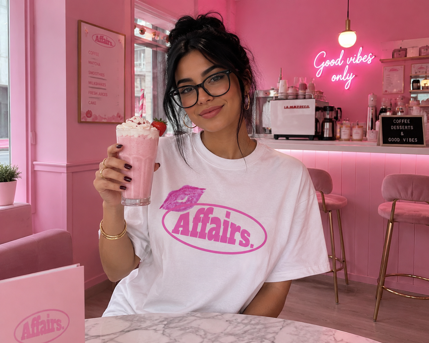 Affairs "More Kisses" Tee